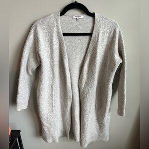 Madewell Light Gray Cozy Cardigan